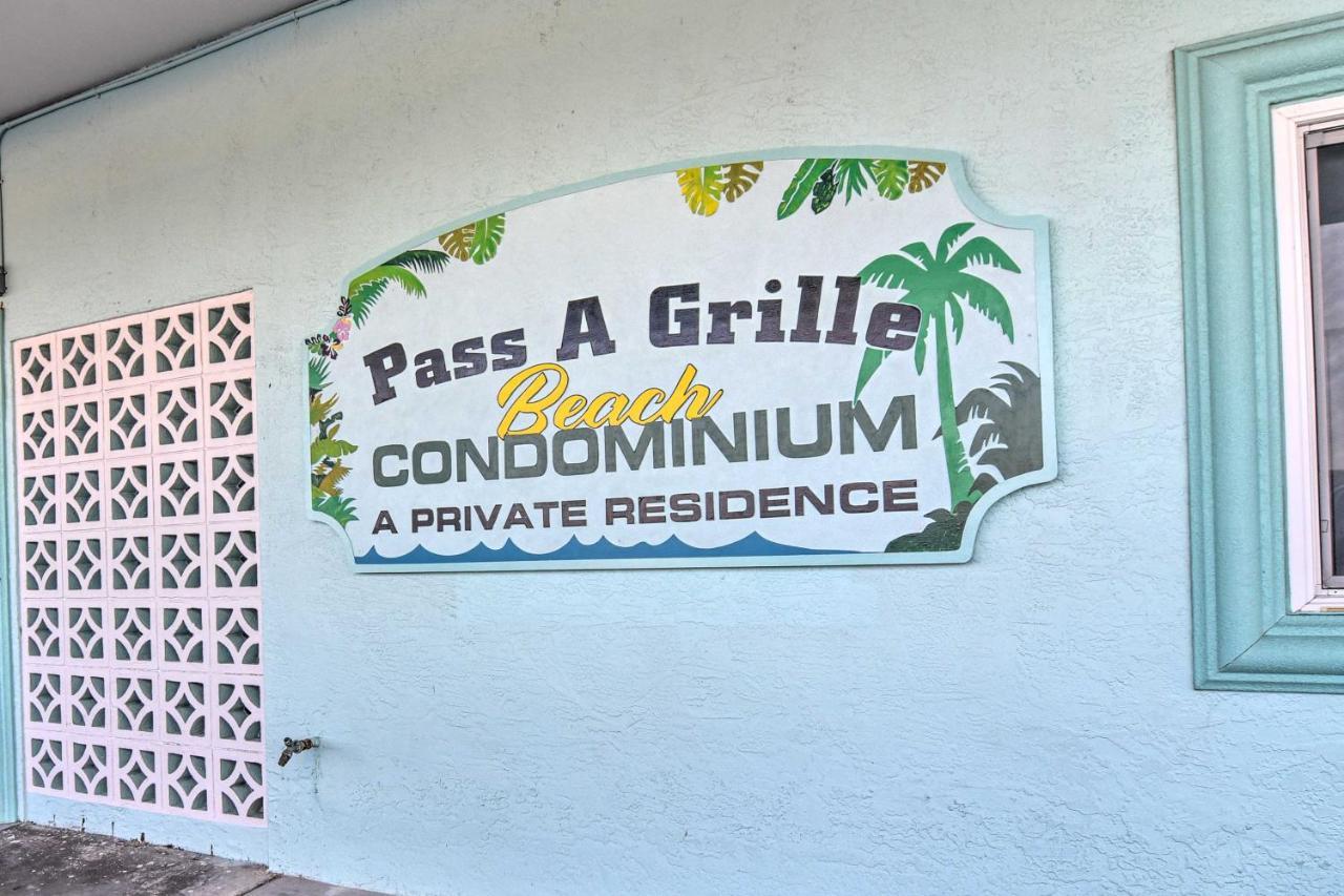 Idyllic Pass-A-Grille Studio - Walk To The Beach! St. Pete Beach Esterno foto